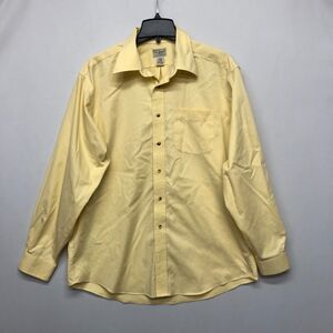 LL Bean Men Long Sleeve Button Shirt Top Size Large Wrinkle Resistant B251 -19